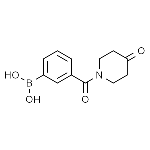 3-(4-羰基-1-哌啶基羰基)苯硼酸