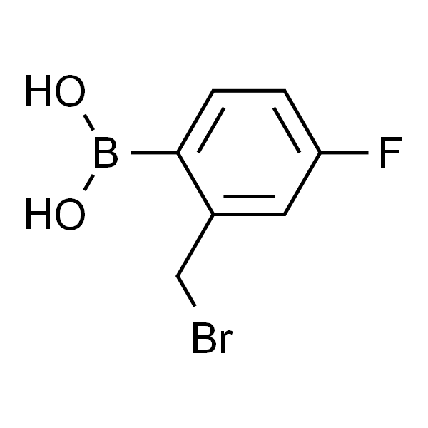 2-溴甲基-4-氟苯硼酸