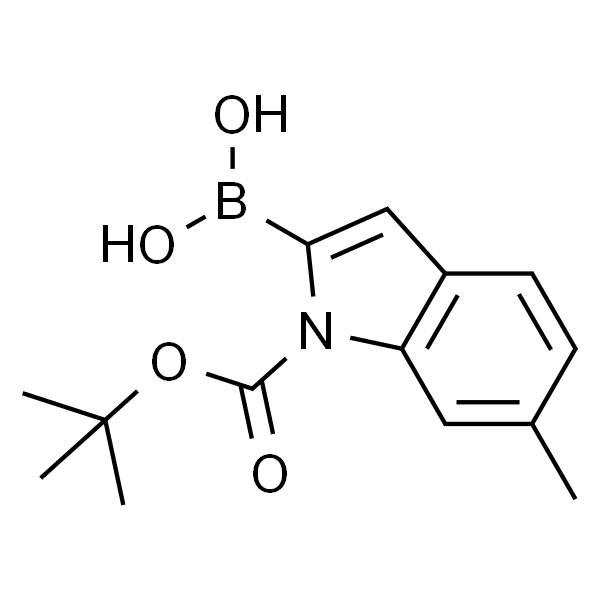 1-Boc-6-甲基吲哚-2-硼酸