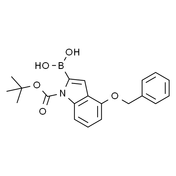 4-苄氧基-1-Boc-吲哚-2-硼酸