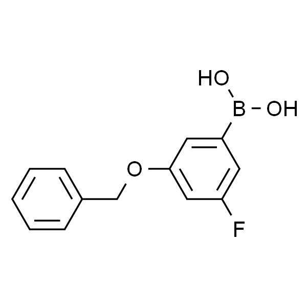 3-苄氧基-5-氟苯硼酸