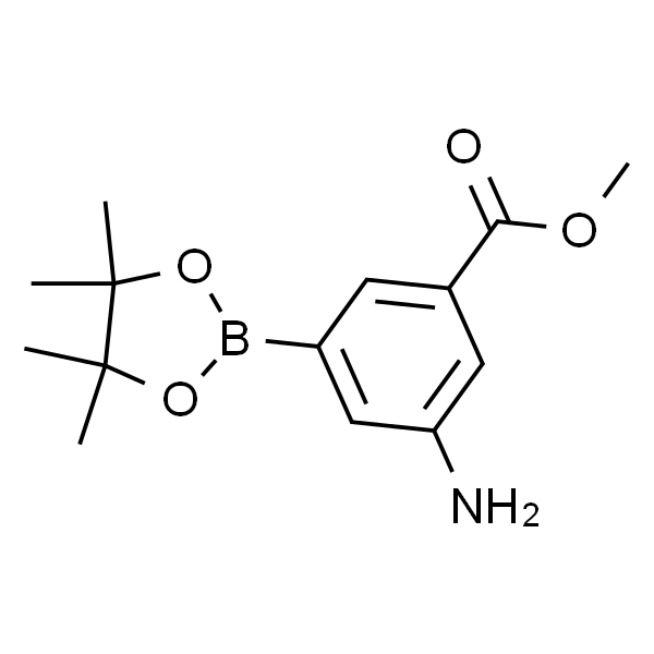 3-氨基-5-甲氧羰基苯基硼酸频哪醇酯