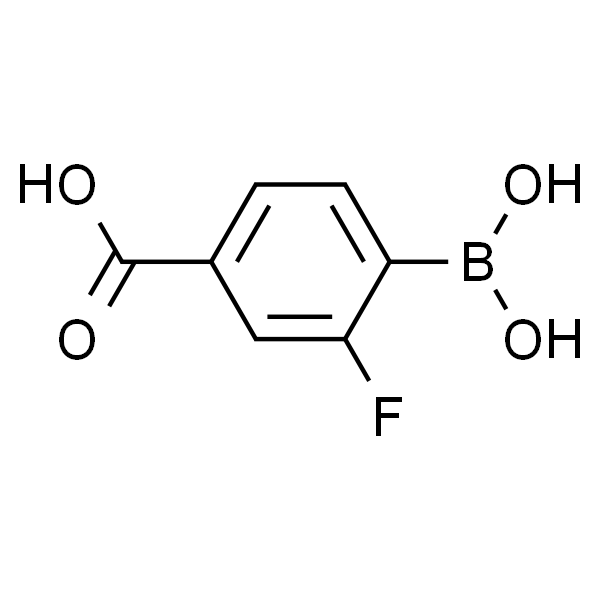 4-羧基-2-氟苯硼酸 (含不同量的酸酐)