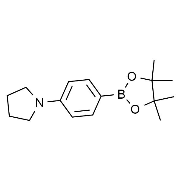 1-(4-(4,4,5,5-四甲基-1,3,2-二氧杂硼杂环戊烷-2-基)苯基)吡咯烷