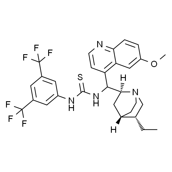 N-[3，5-二(三氟甲基)苯基]-N'-[(9R)-6'-甲氧基-9-二奎宁基]硫脲