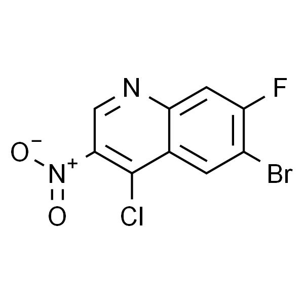 6-溴-4-氯-7-氟-3-硝基喹啉