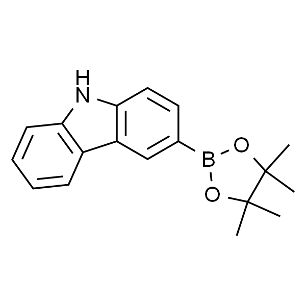 3-(4,4,5,5-四甲基-1,3,2-二氧杂硼杂环戊烷-2-基)咔唑