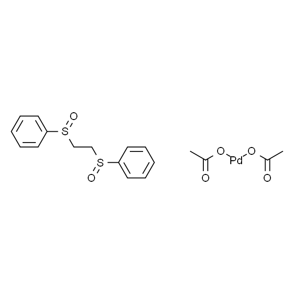 1,2-双(苯亚磺酰)乙烷钯(II)二乙酸盐