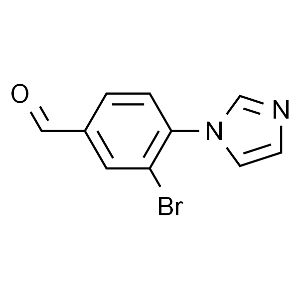 3-溴-4-(1-咪唑基)苯甲醛