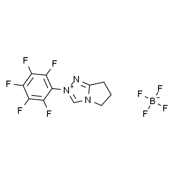 6,7-二氢-2-五氟苯基-5H-吡咯并[2,1-c][1,2,4]三唑鎓四氟硼酸盐