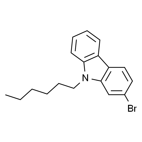 2-溴-9-己基-9H-咔唑