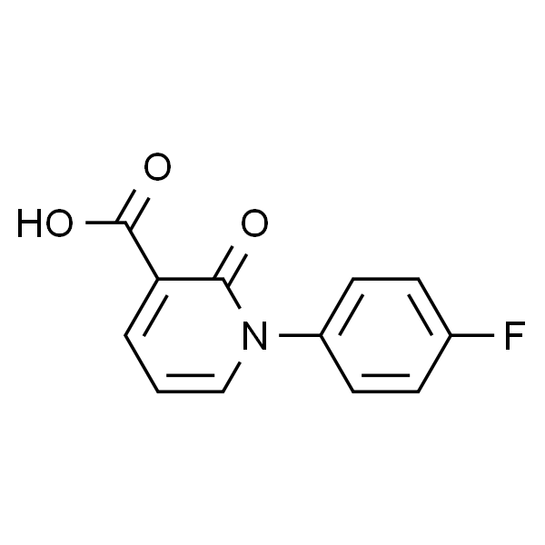 3-Pyridinecarboxylic acid, 1-(4-fluorophenyl)-1,2-dihydro-2-oxo-