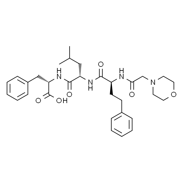 (S)-2-((S)-4-甲基-2-((S)-2-(2-吗啉代乙酰胺基)-4-苯基丁酰胺基)戊酰氨基)-3-苯基丙酸