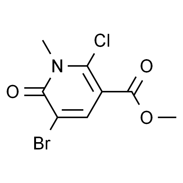 5-溴-2-氯-1-甲基-6-氧代-1,6-二氢吡啶-3-羧酸甲酯