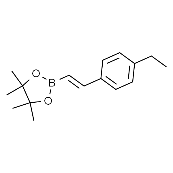 4-乙基-反-BETA-苯乙烯基硼酸频哪醇酯,97%