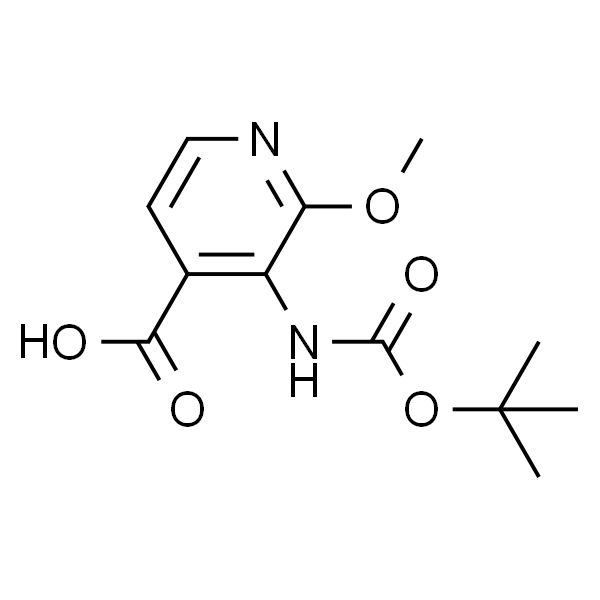 3-(叔丁氧基羰基氨基)-2-甲氧基异烟酸甲酯
