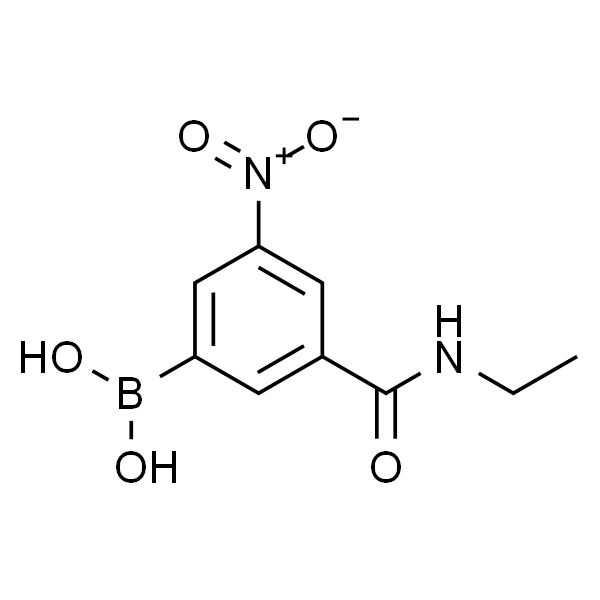 3-乙基氨甲酰基-5-硝基苯硼酸