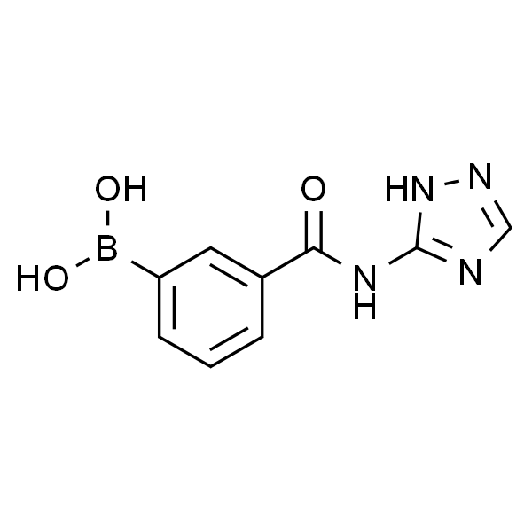 3-(1H-1,2,4-三唑-3-基氨甲酰基)苯硼酸