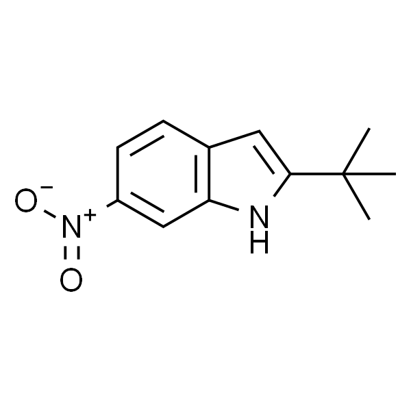 2-(叔丁基)-6-硝基-1H-吲哚