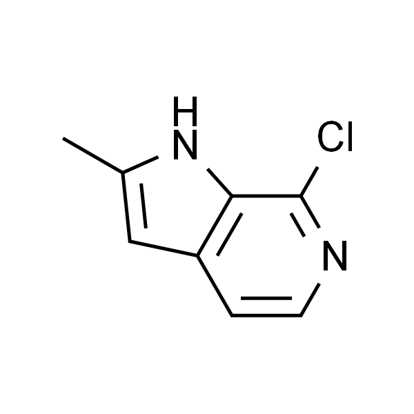 2-甲基-7-氯-1H-吡咯并[2,3-c]吡啶