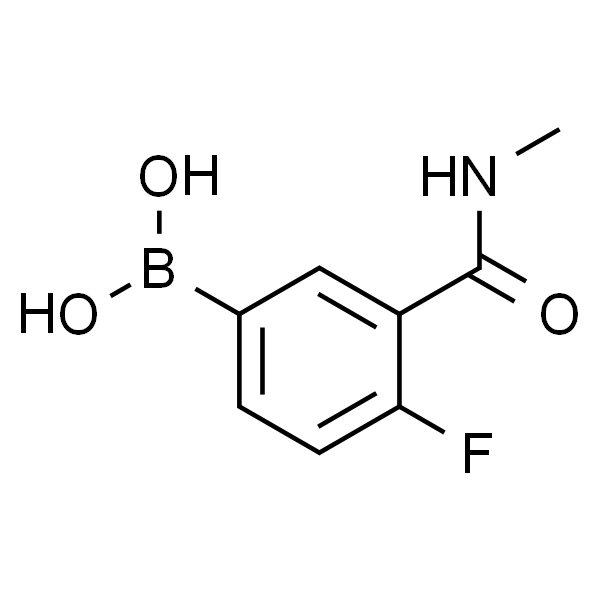 4-氟-3-(甲基氨甲酰基)苯基硼酸