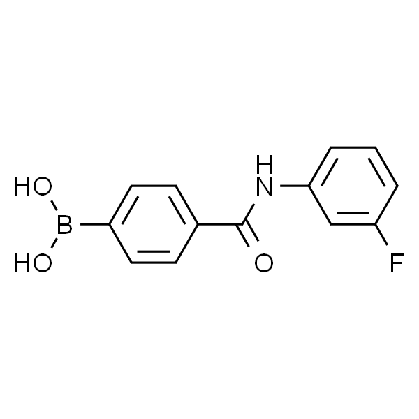 4-(3-氟苯基氨甲酰基)苯硼酸