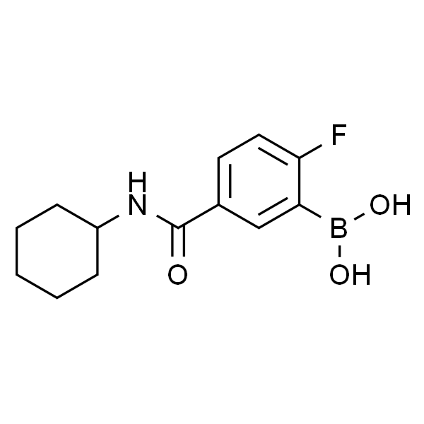 (5-(环己基氨基甲酰基)-2-氟苯基)硼酸