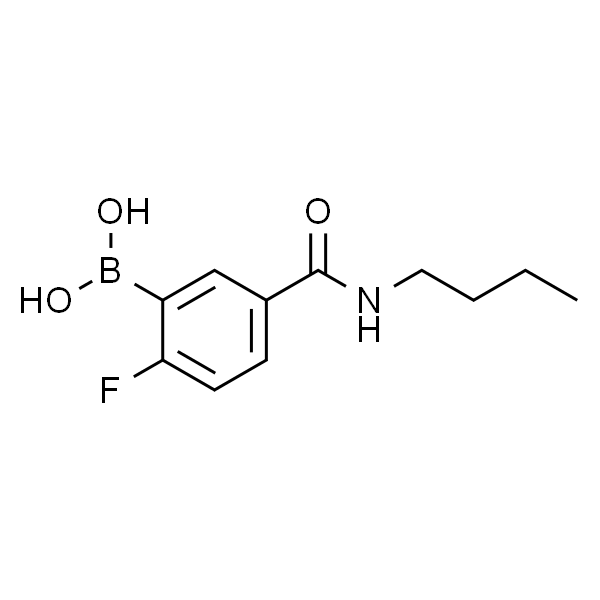 5-正丁基氨甲酰基-2-氟苯硼酸