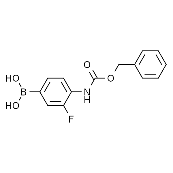 [4-(benzyloxycarbonylamino)-3-fluoro-phenyl]boronic acid