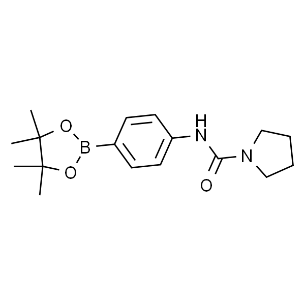 4-(1-吡咯烷基羰基氨基)苯硼酸频哪酯