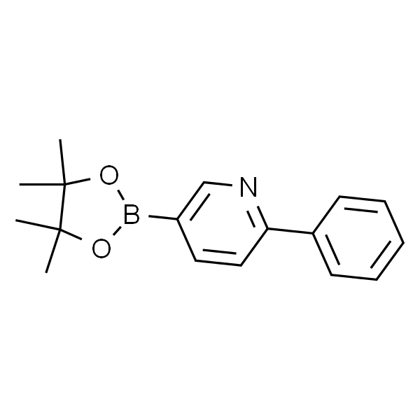 2-苯基-5-(4,4,5,5-四甲基-1,3,2-二氧杂环戊硼烷-2-基)吡啶