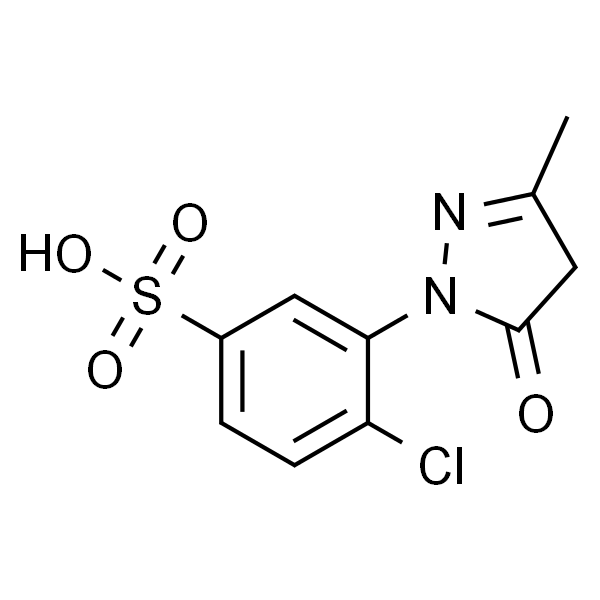 1-(2-氯基-5-磺酸苯基)-3-甲基-5-吡唑酮（25CSMP）