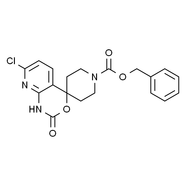 7-氯-2-氧代-1,2-二氢螺[哌啶-4,4-吡啶并[2,3-d][1,3]噁嗪]-1-羧酸苄酯