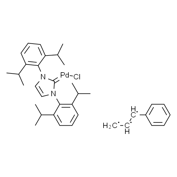 [(1,2,3-η)-3-苯基-2-烯丙基][1,3-双(2,6-二-异丙基苯基)咪唑-2-亚基]氯化钯(II)