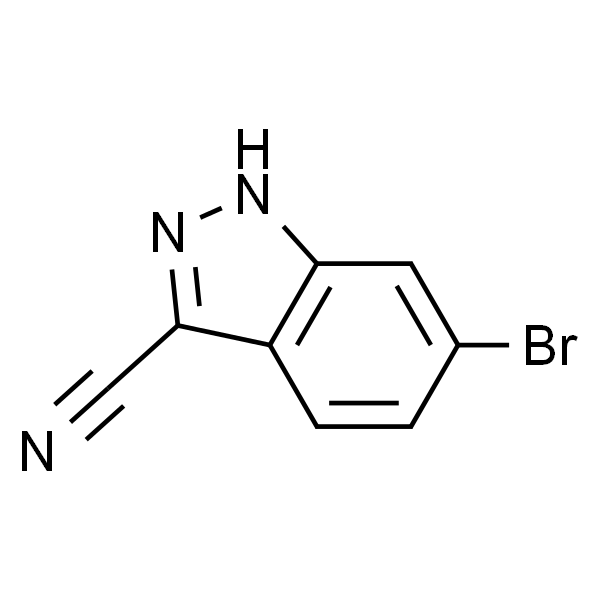 6-溴-1H-吲唑-3-腈