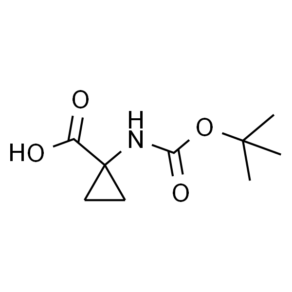 Boc-1-氨基环丙基甲酸