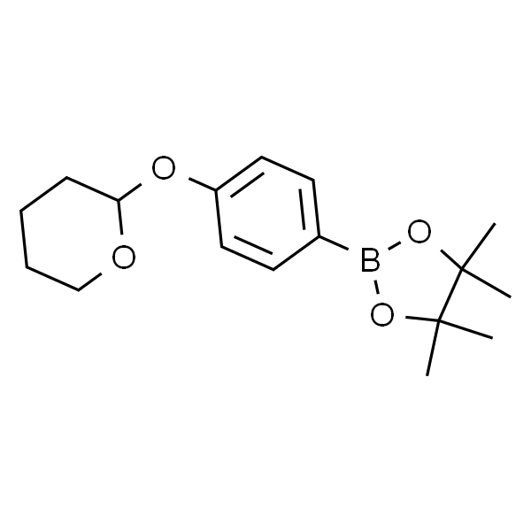 (4-(四氢吡喃-2-基)氧基)苯吡哪醇硼酸酯