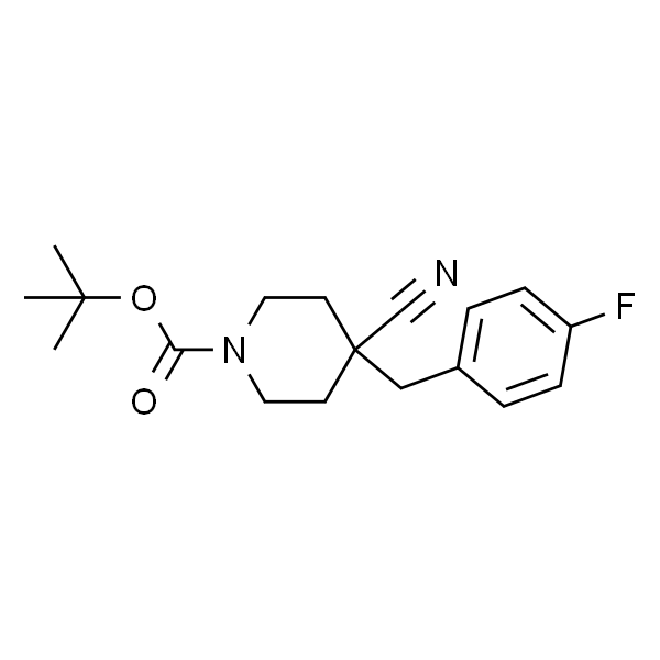 4-氰基-4-(4-氟苯甲基)哌啶-1-羧酸叔丁酯