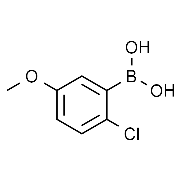 2-氯-5-甲氧基苯硼酸 (含不同量的酸酐)