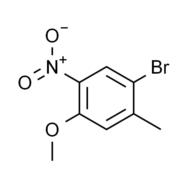 1-溴-4-甲氧基-2-甲基-5-硝基苯