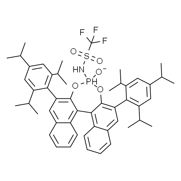 1，​1，​1-三氟-​N-​[(11bS)​-​4-​氧-​2，​6-双[2，​4，​6-​三异丙基苯基]​联萘并[2，​1-​d:1'，​2'-​f]​[1，​3，​2]​二氧磷杂-​4-​基]​甲磺酰胺