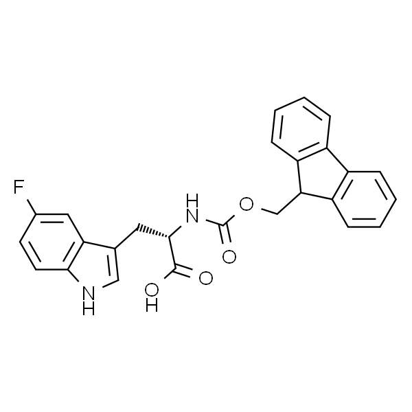 (S)-2-((((9H-芴-9-基)甲氧基)羰基)氨基)-3-(5-氟-1H-吲哚-3-基)丙酸