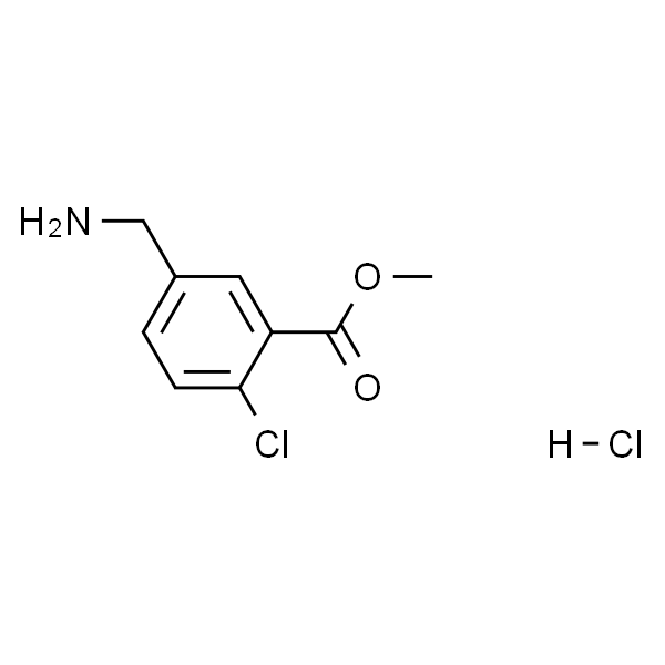 5-(氨基甲基)-2-氯苯甲酸甲酯盐酸盐