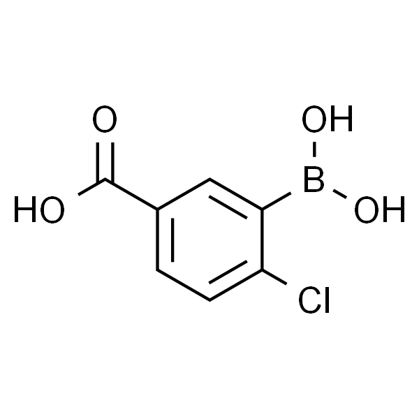 5-羧基-2-氯苯硼酸 (含不同量的酸酐)