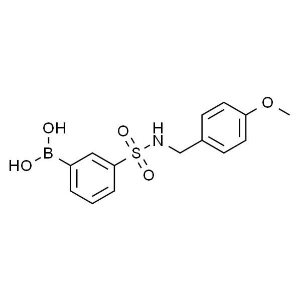 3-(4-甲氧基苄基磺酰氨基)苯硼酸