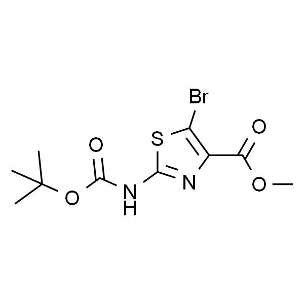 N-Boc-2-酰胺-5-溴噻唑-4-羧酸甲酯