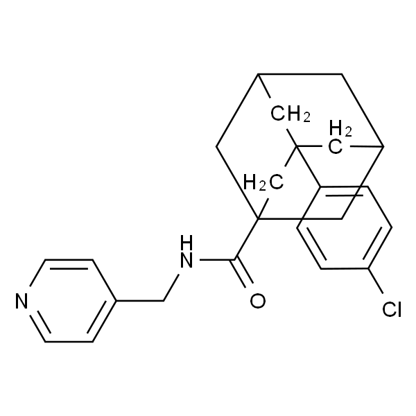 3-(4-氯苯基)-N-(吡啶-4-基甲基)金刚烷-1-甲酰胺