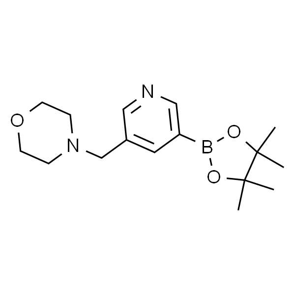 4-[[5-(4,4,5,5-四甲基-1,3,2-二噁硼烷-2-基)-3-吡啶]甲基]-吗啉