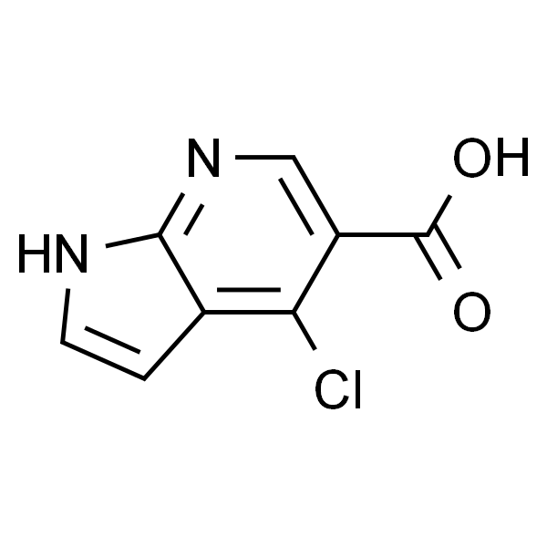 4-氯-1H-吡咯[2,3-b〕吡啶-5-甲酸