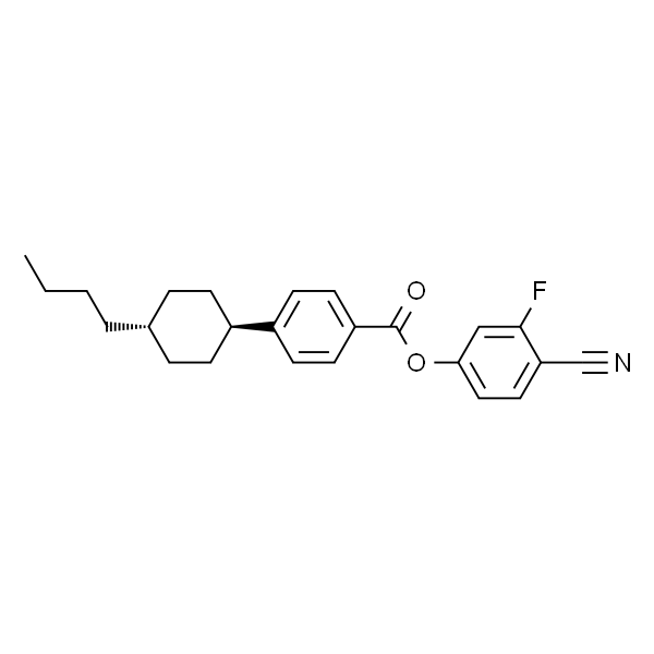 反-4-(4-正丁基环己基)-苯甲酸-3-氟-4-氰基苯酯